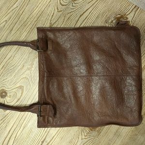 Leather Tote Bag by PUREBAGS